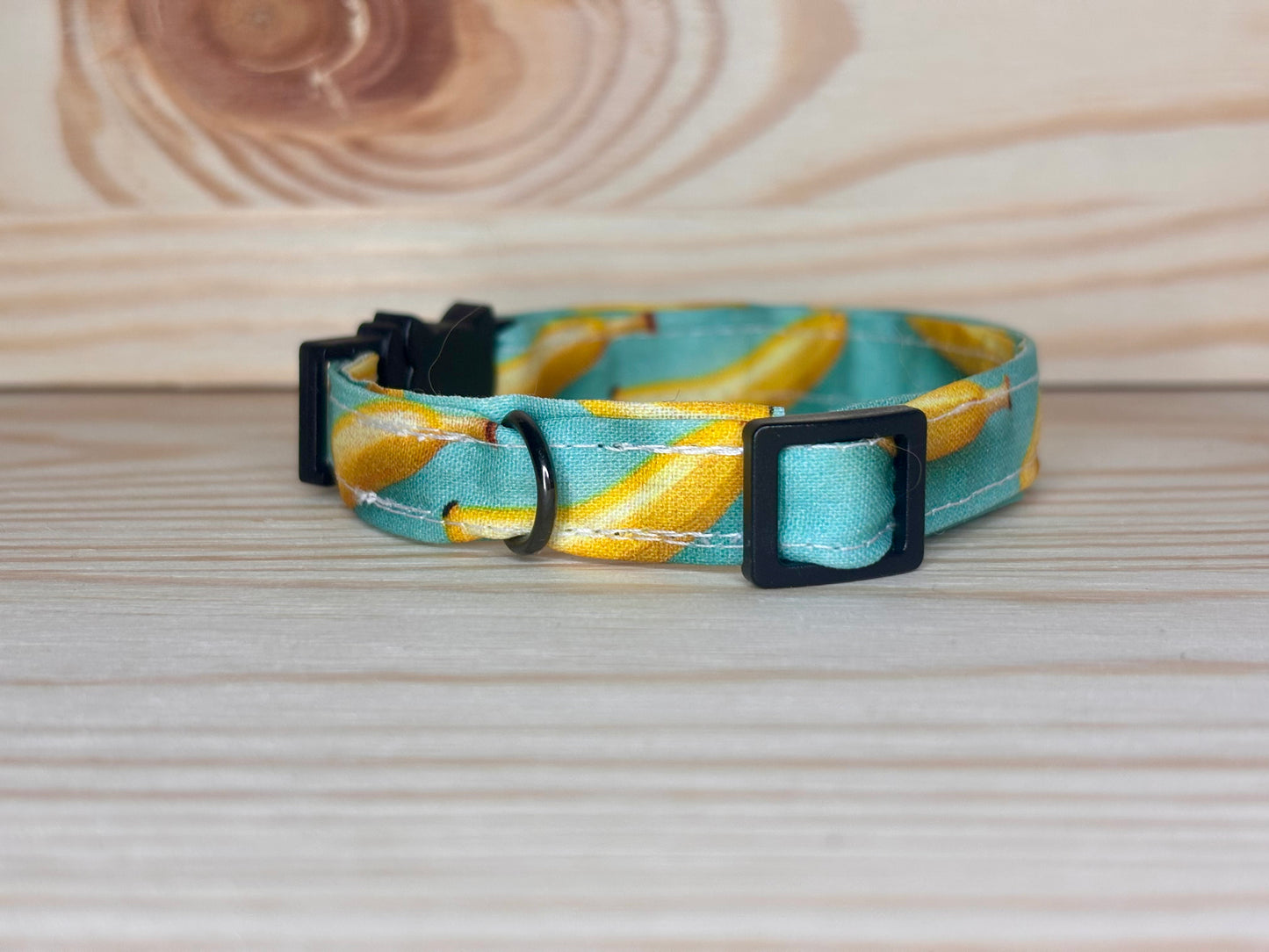 Collier sécurisé chat tropical bleu clair HappyPets