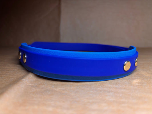 collier chien fait main modèle Saphir